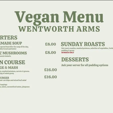 Wentworth Arms Inn Malton